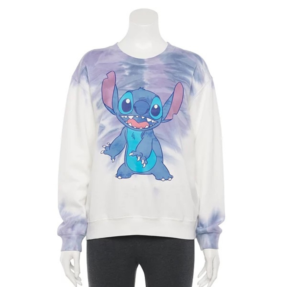 Disney Stitch Tie Dye Sweatshirt💙💜